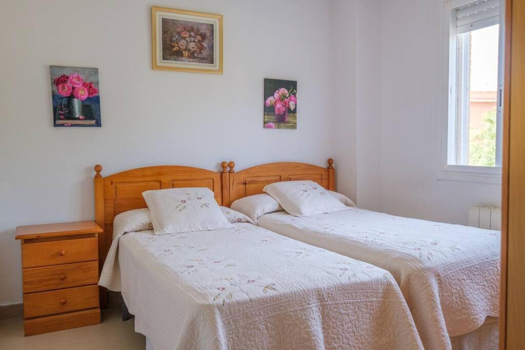 Apartamento En Complejo Residencial, Con Piscina. Salou Bagian luar foto